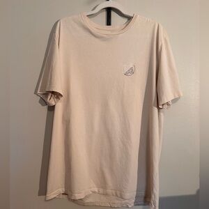 G/FORE Men's Beige Short Sleeve Tee